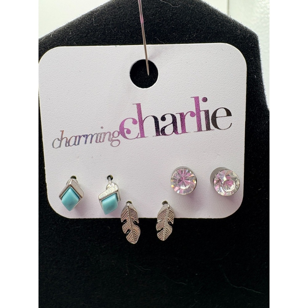 Charming Charlies Set‎ of 3 Post Earrings